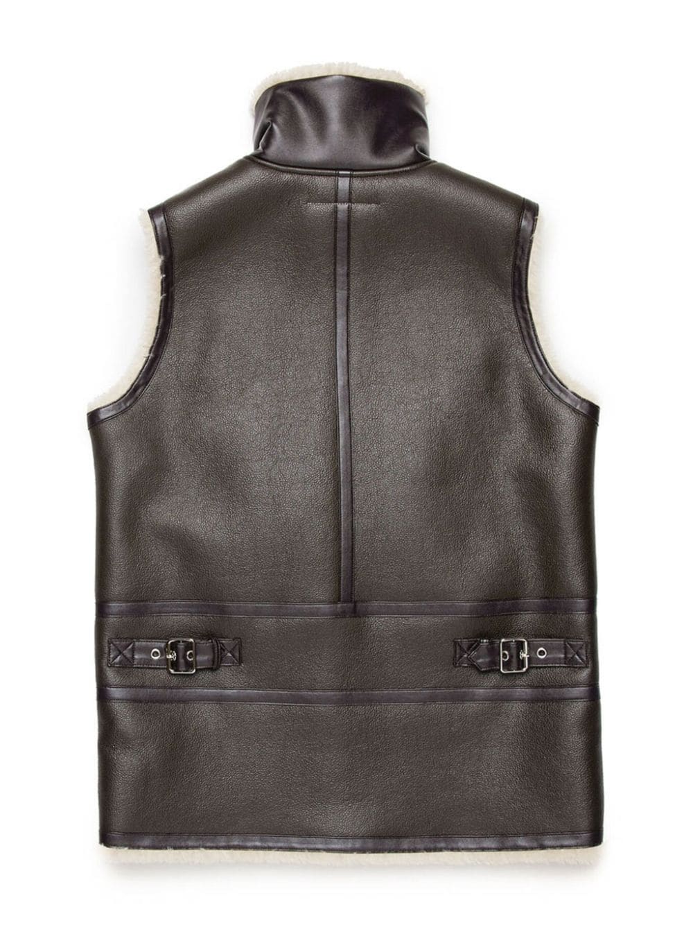 Maison Margiela Kids gilet in shearling - Ninna Nanna