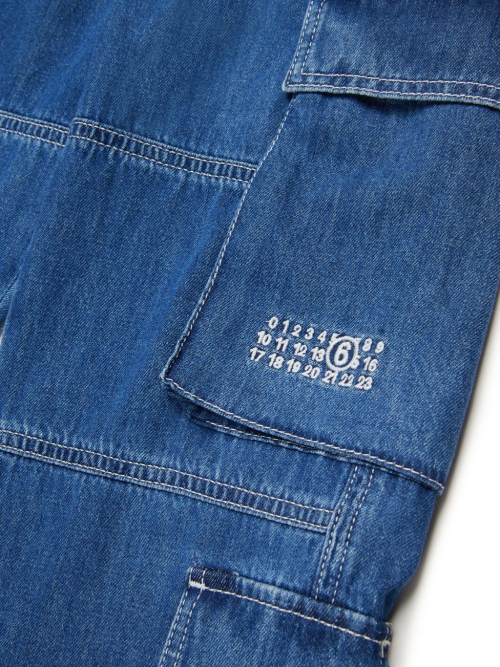 Maison Margiela Kids jeans cargo - Ninna Nanna