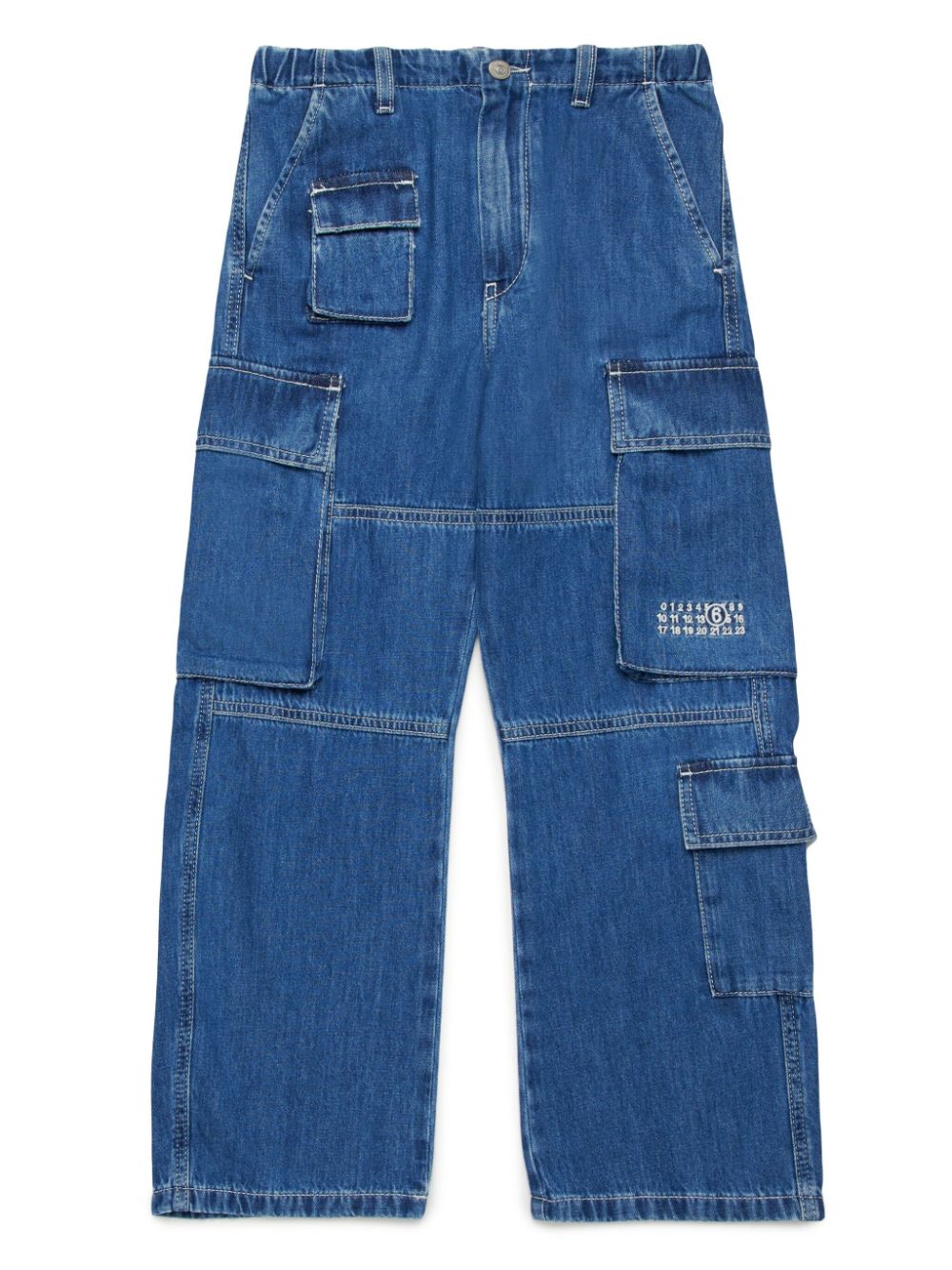 Maison Margiela Kids jeans cargo - Ninna Nanna