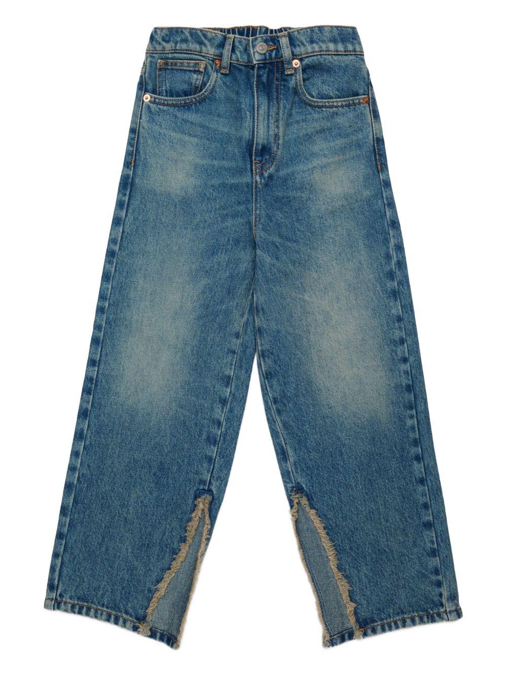 Maison Margiela Kids jeans dritti - Ninna Nanna