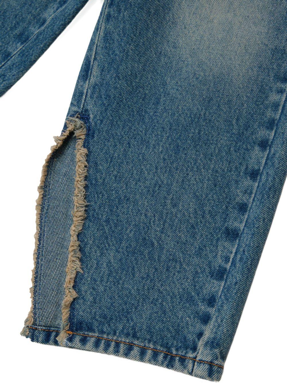 Maison Margiela Kids jeans dritti - Ninna Nanna