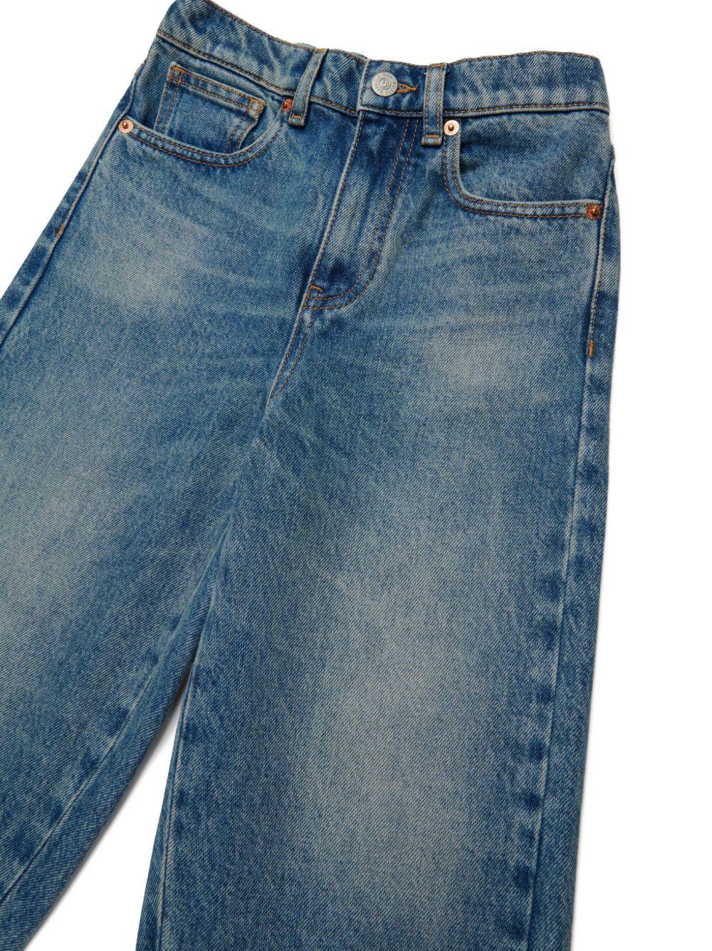 Maison Margiela Kids jeans dritti - Ninna Nanna
