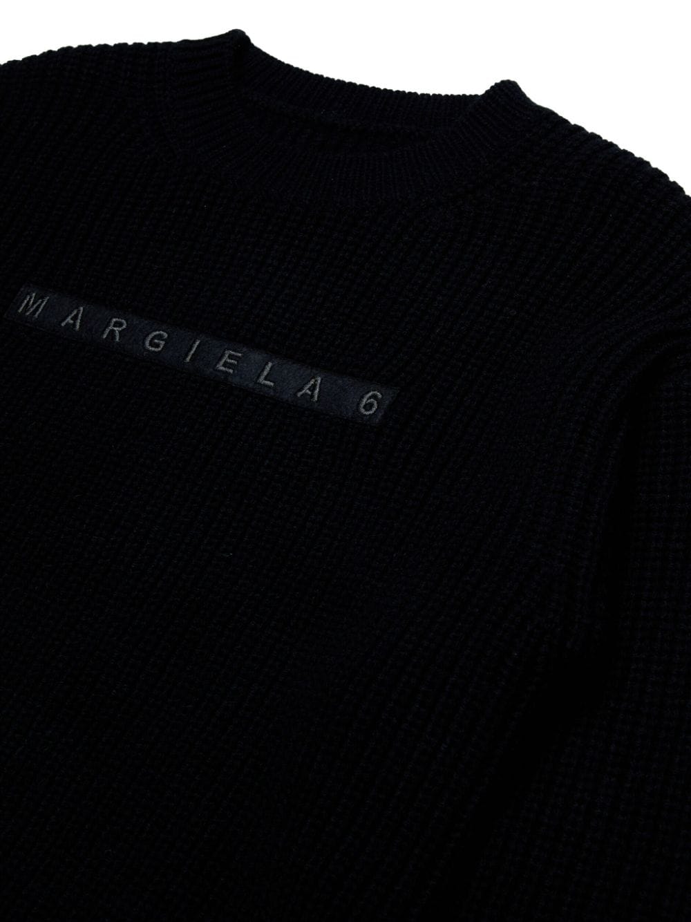 Maison Margiela Kids maglione con logo - Ninna Nanna