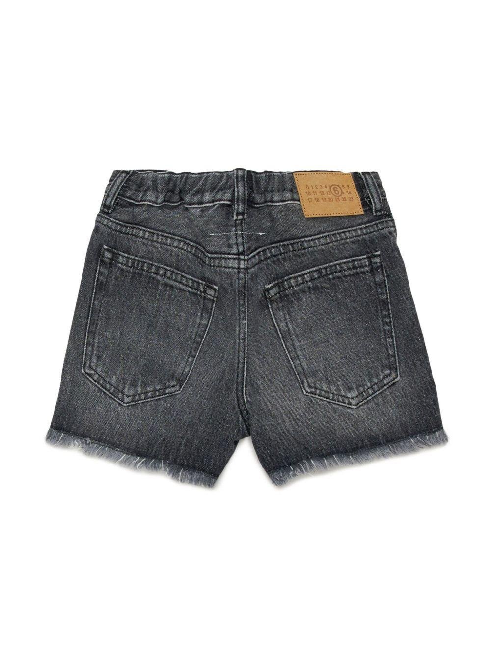 Maison Margiela Kids shorts in jeans - Ninna Nanna