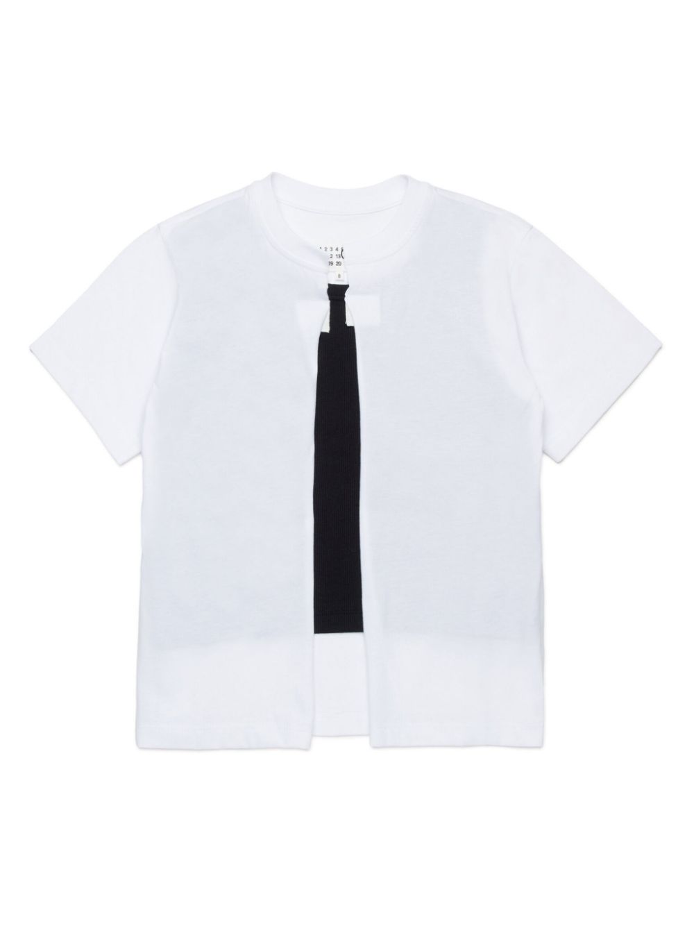 Maison Margiela Kids t-shirt a strati - Ninna Nanna