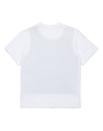 Maison Margiela Kids t-shirt a strati - Ninna Nanna