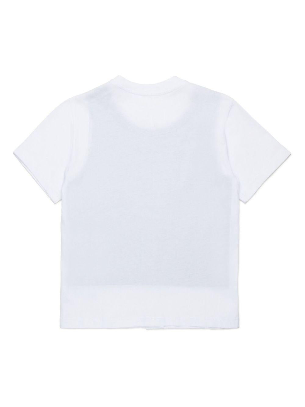 Maison Margiela Kids t-shirt a strati - Ninna Nanna