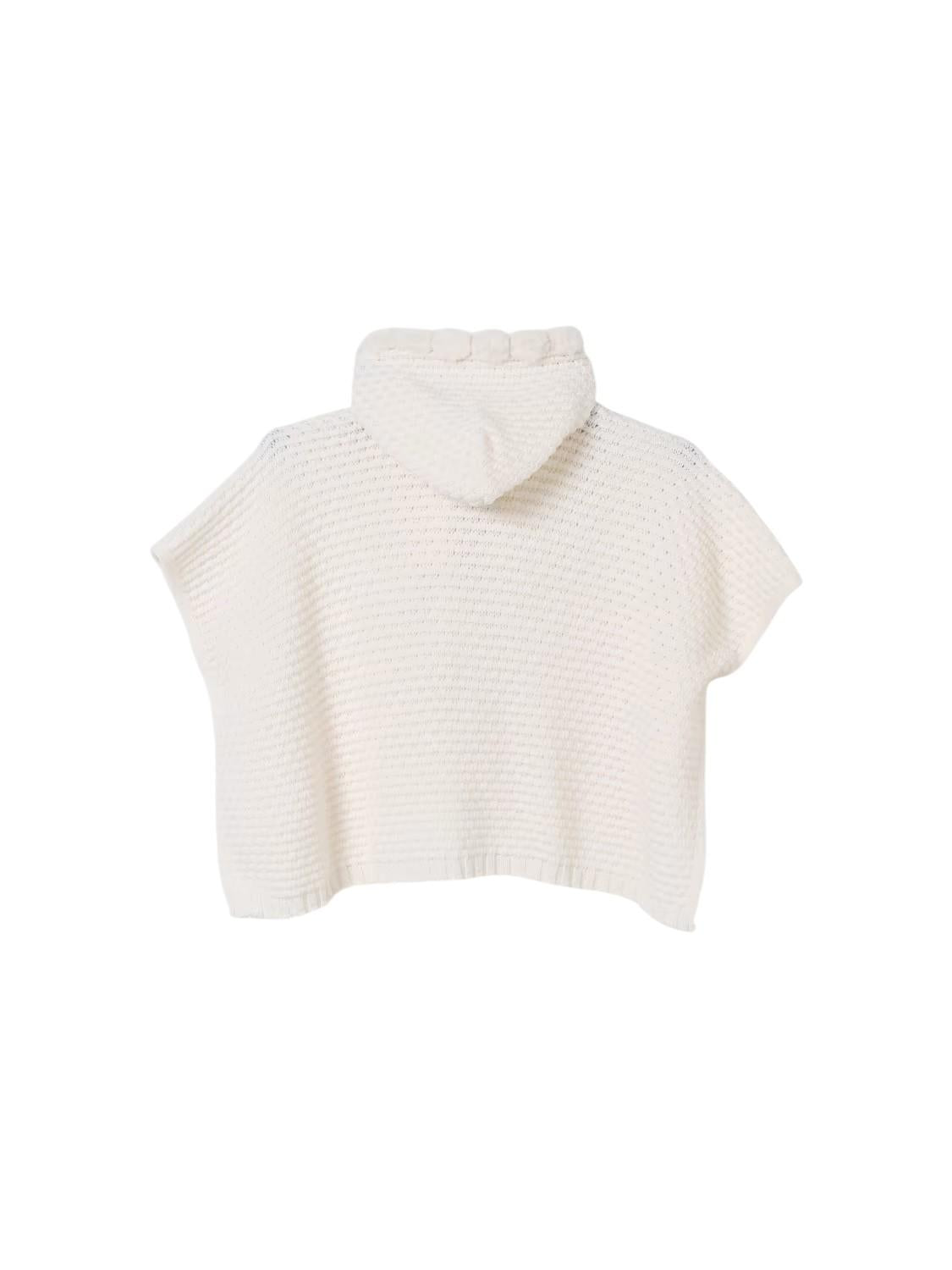 Mantella per neonata Marlù Couture in lana - Ninna Nanna