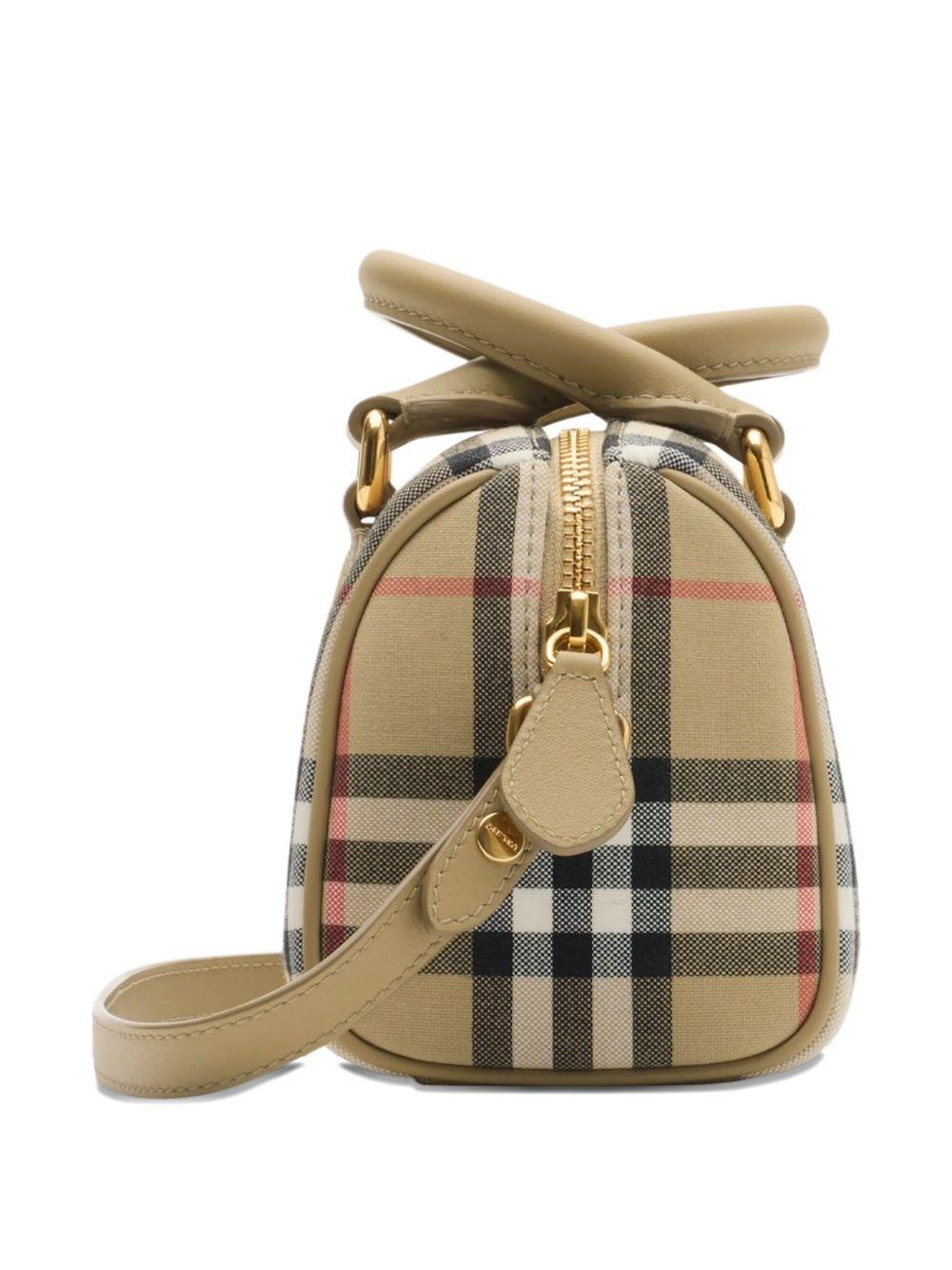 Mini borsa per bambina Burberry Kids in check - Ninna Nanna