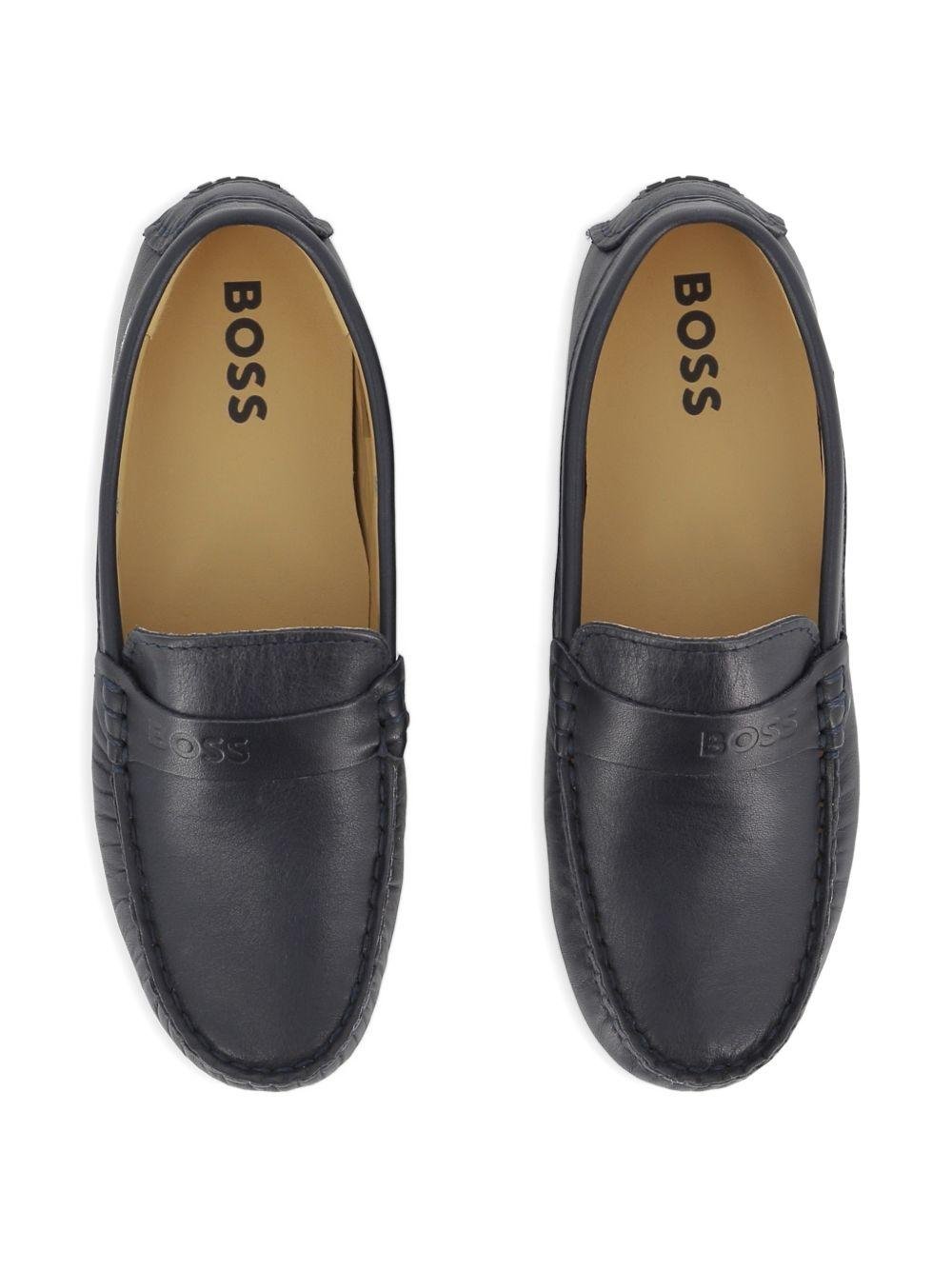 Mocassini per bambino Boss Kids in pelle - Ninna Nanna