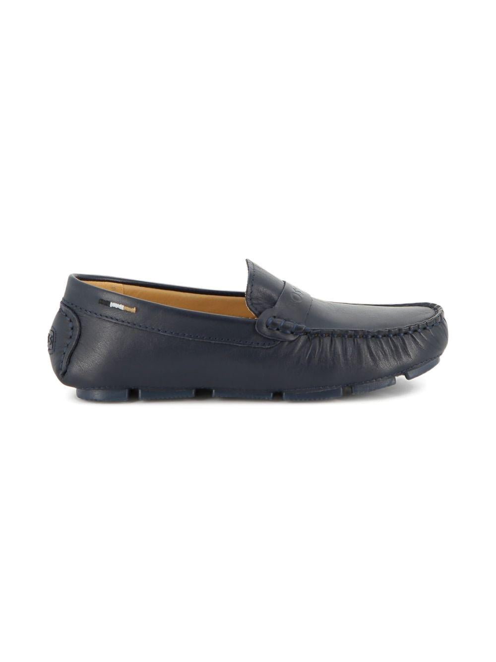 Mocassini per bambino Boss Kids in pelle - Ninna Nanna