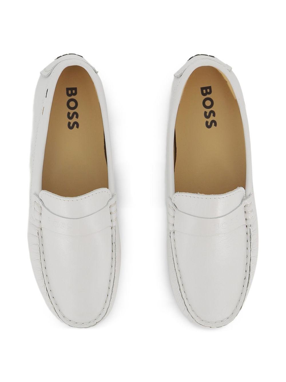 Mocassini per bambino Boss Kids in pelle - Ninna Nanna