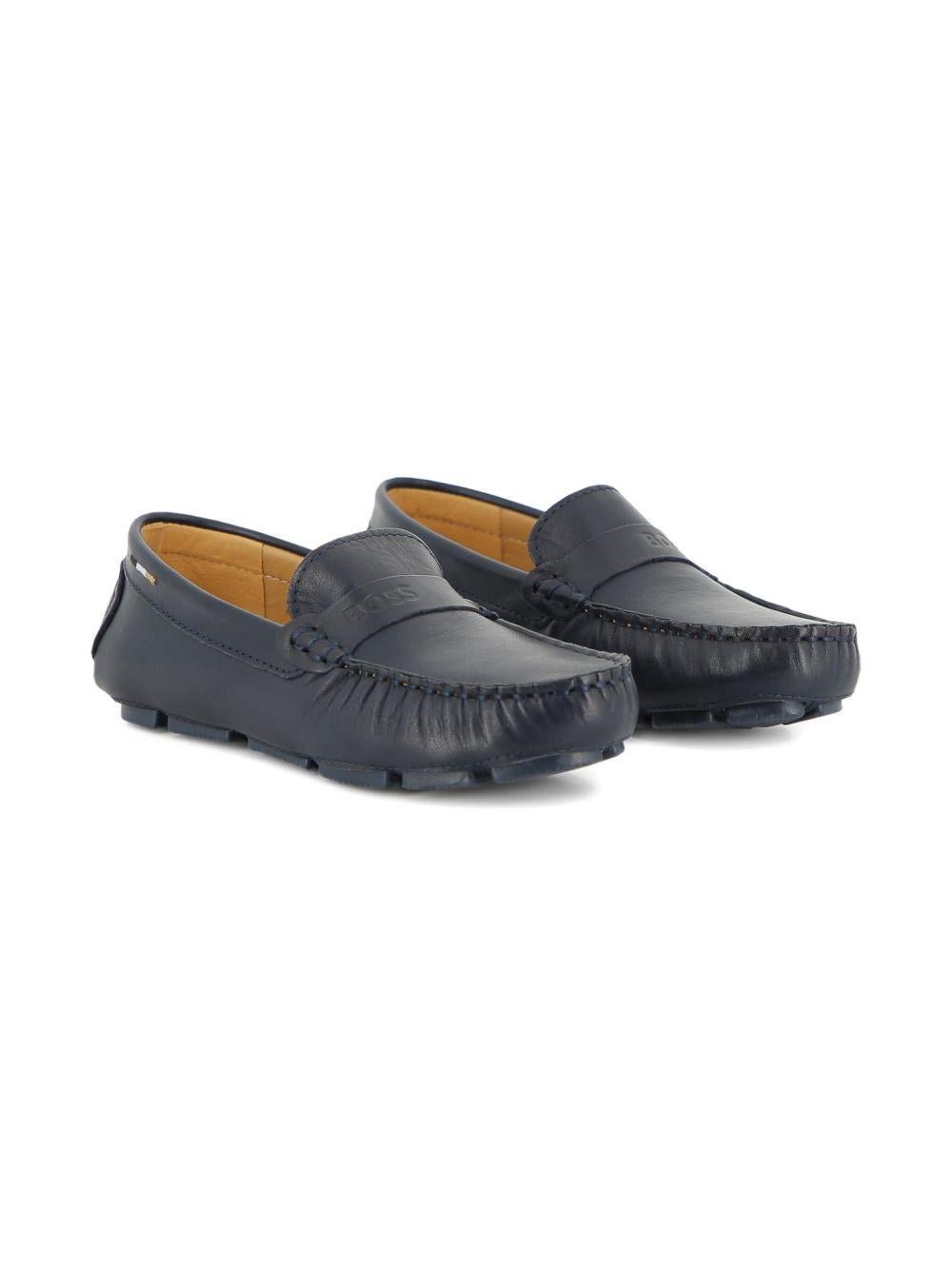 Mocassini per bambino Boss Kids in pelle - Ninna Nanna