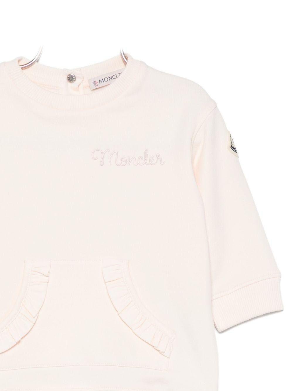 Moncler Enfant abito con logo - Ninna Nanna