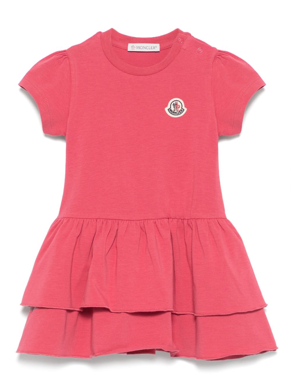 Moncler Enfant abito con patch - Ninna Nanna