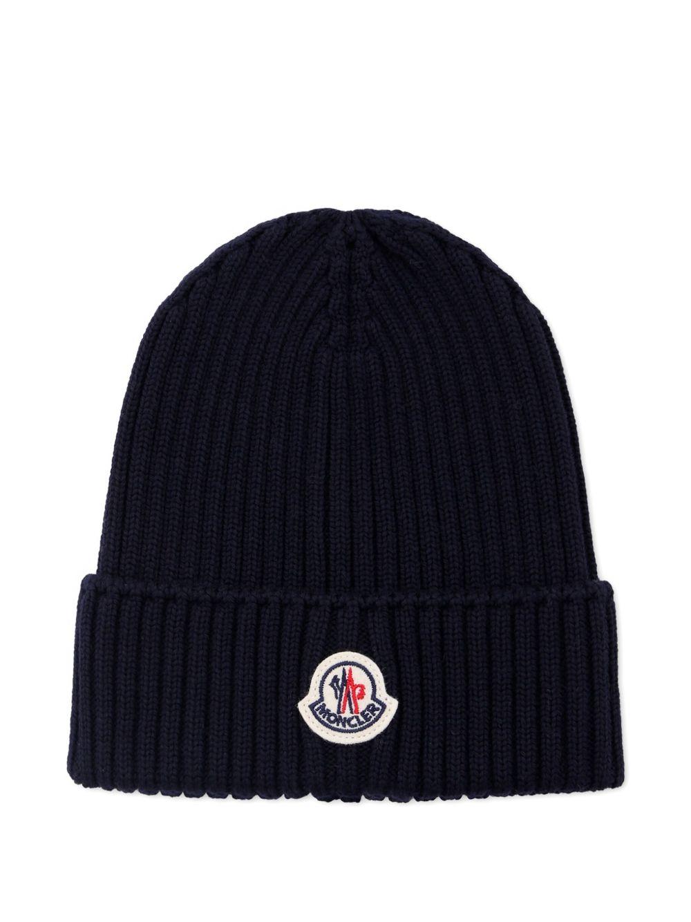 Moncler Enfant cappello con logo - Ninna Nanna