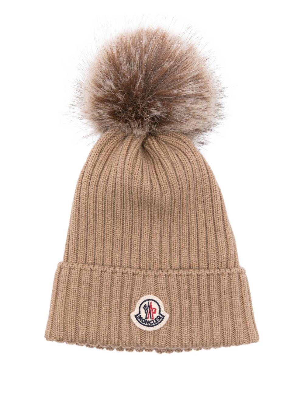 Moncler Enfant cappello con pompon - Ninna Nanna