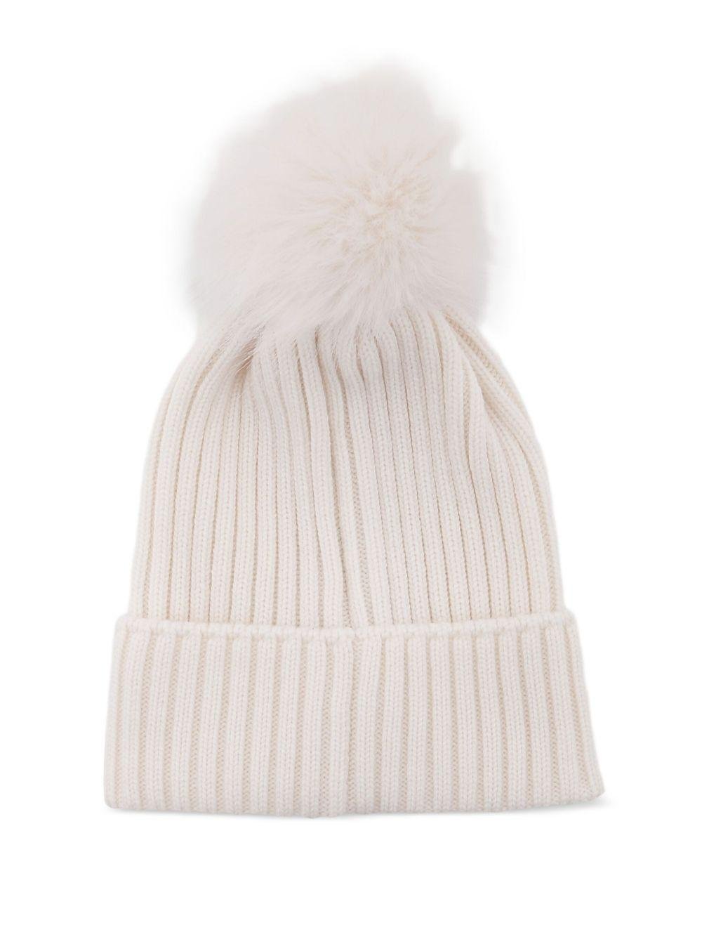 Moncler Enfant cappello con pompon - Ninna Nanna