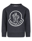 Moncler Enfant felpa con logo - Ninna Nanna