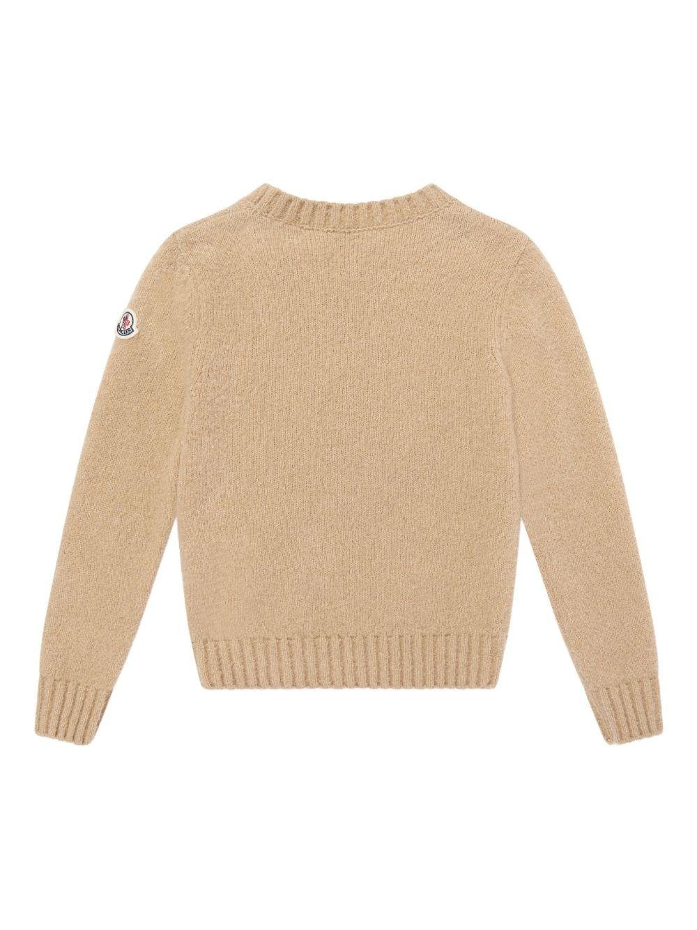 Moncler Enfant maglione con logo - Ninna Nanna