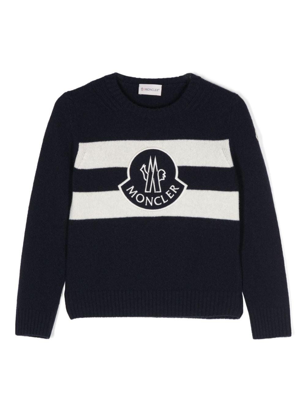 Moncler Enfant maglione con logo - Ninna Nanna