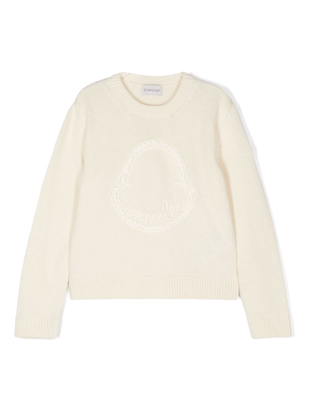 Moncler Enfant maglione con ricamo - Ninna Nanna