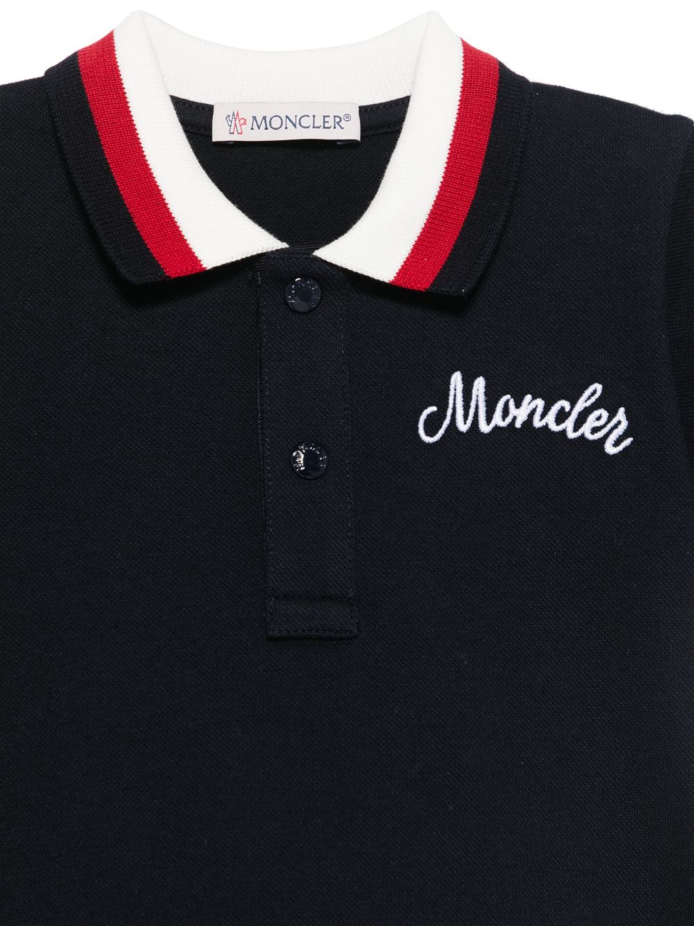 Moncler Enfant polo con logo - Ninna Nanna