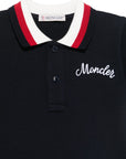 Moncler Enfant polo con logo - Ninna Nanna