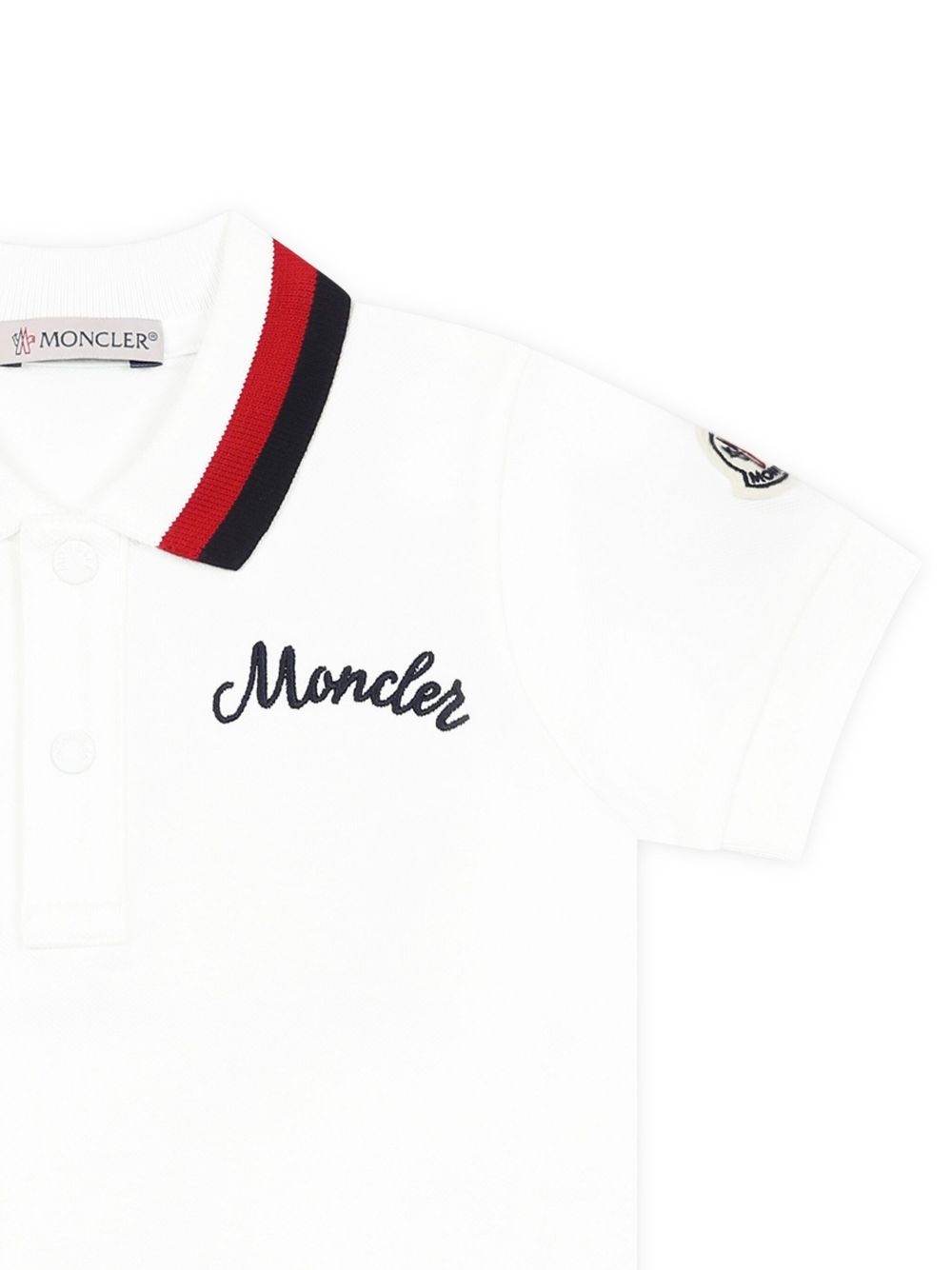 Moncler Enfant polo con logo - Ninna Nanna