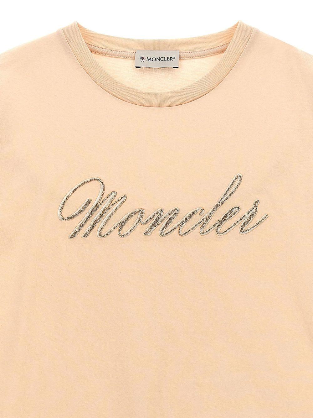 Moncler Enfant t-shirt con ricamo - Ninna Nanna