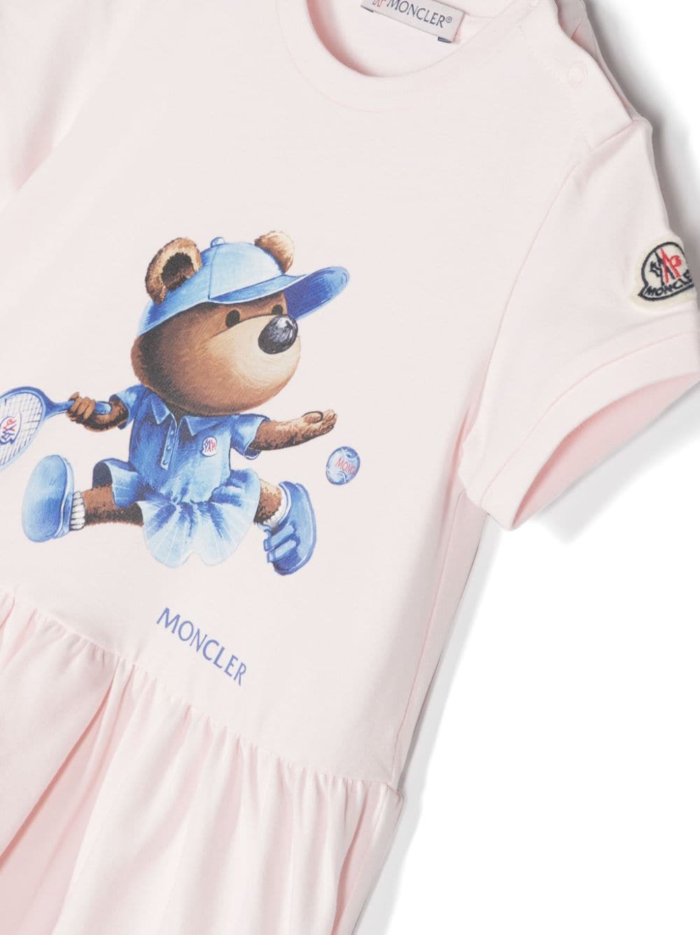 Moncler Kids abito con stampa - Ninna Nanna