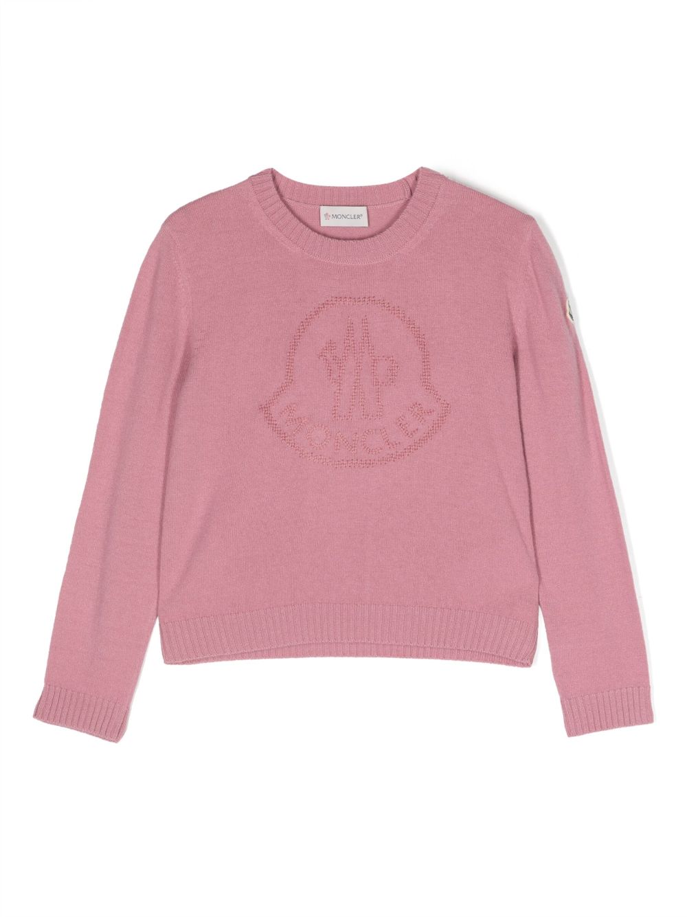 Moncler kids maglione con logo - Ninna Nanna