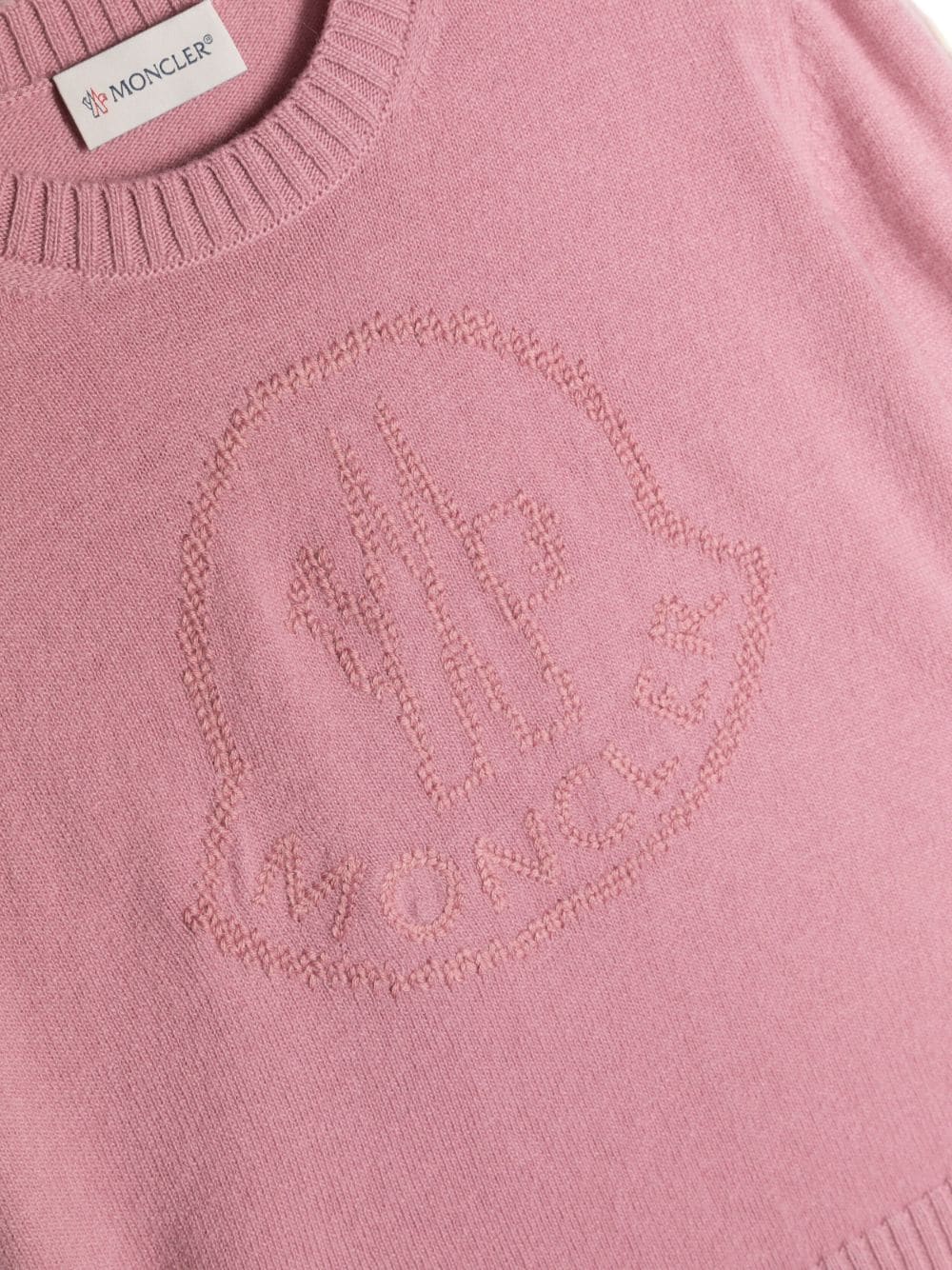 Moncler kids maglione con logo - Ninna Nanna