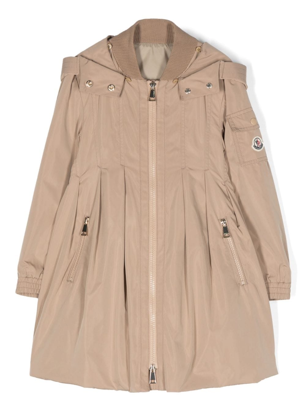 Moncler Kids trench in nylon - Ninna Nanna