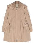 Moncler Kids trench in nylon - Ninna Nanna