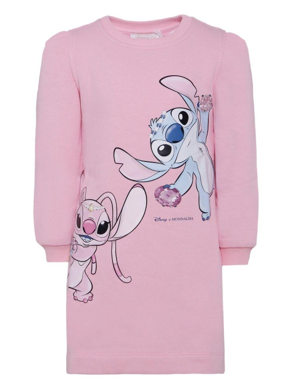 Monnalisa abito in felpa Stitch - Ninna Nanna