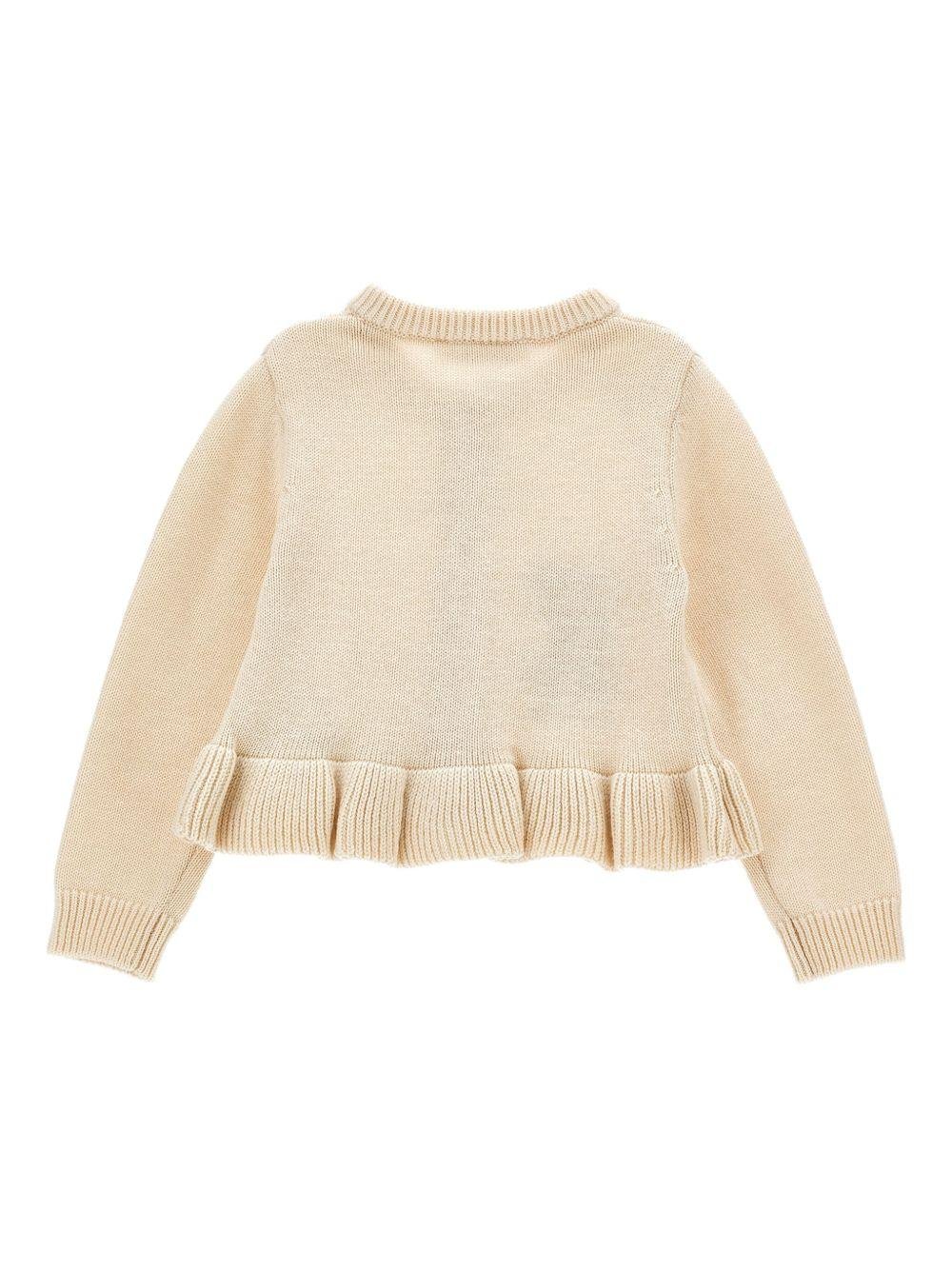 Monnalisa cardigan con ricamo - Ninna Nanna