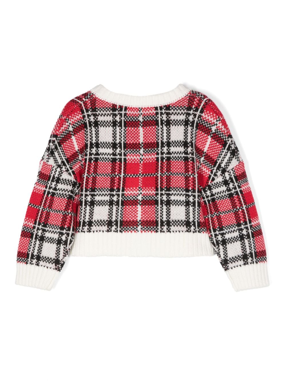 Monnalisa cardigan in tartan - Ninna Nanna