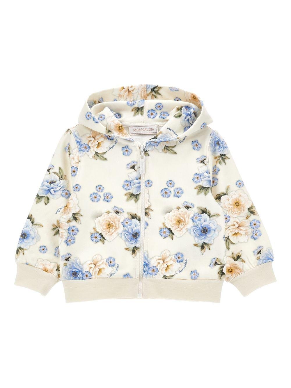 Monnalisa felpa a fiori - Ninna Nanna