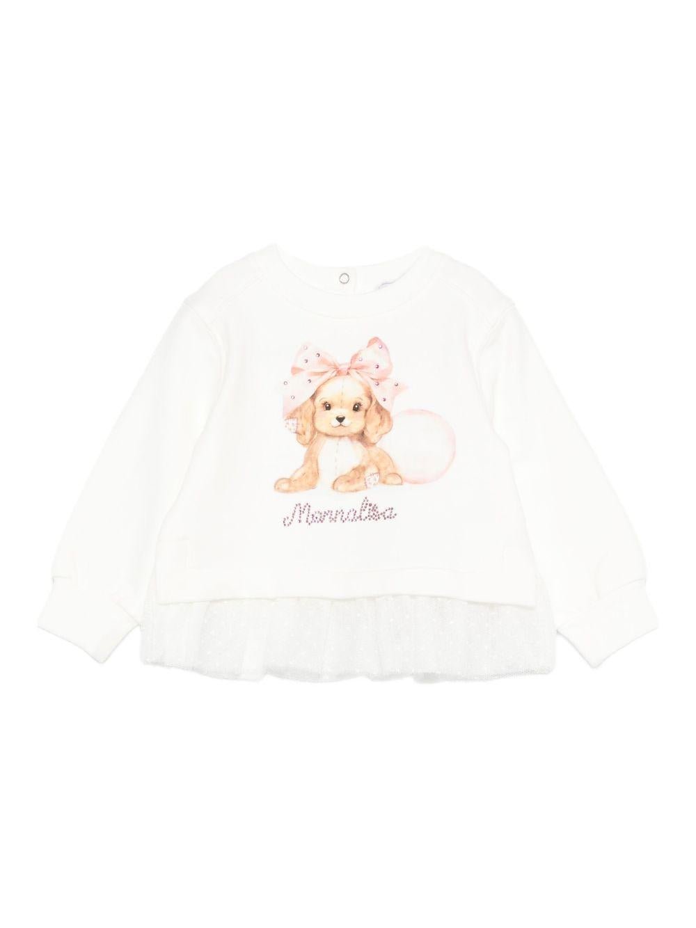 Monnalisa felpa con stampa - Ninna Nanna