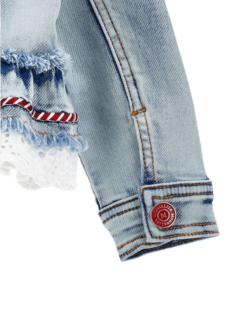 Monnalisa giacca in jeans - Ninna Nanna