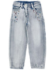 Monnalisa jeans con cristalli - Ninna Nanna