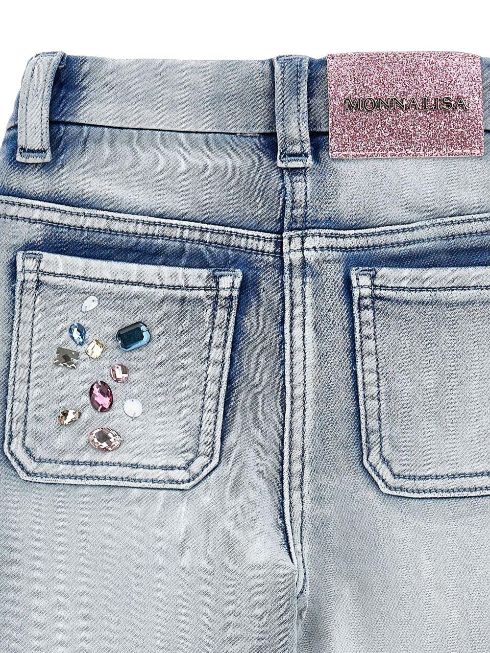 Monnalisa jeans con cristalli - Ninna Nanna