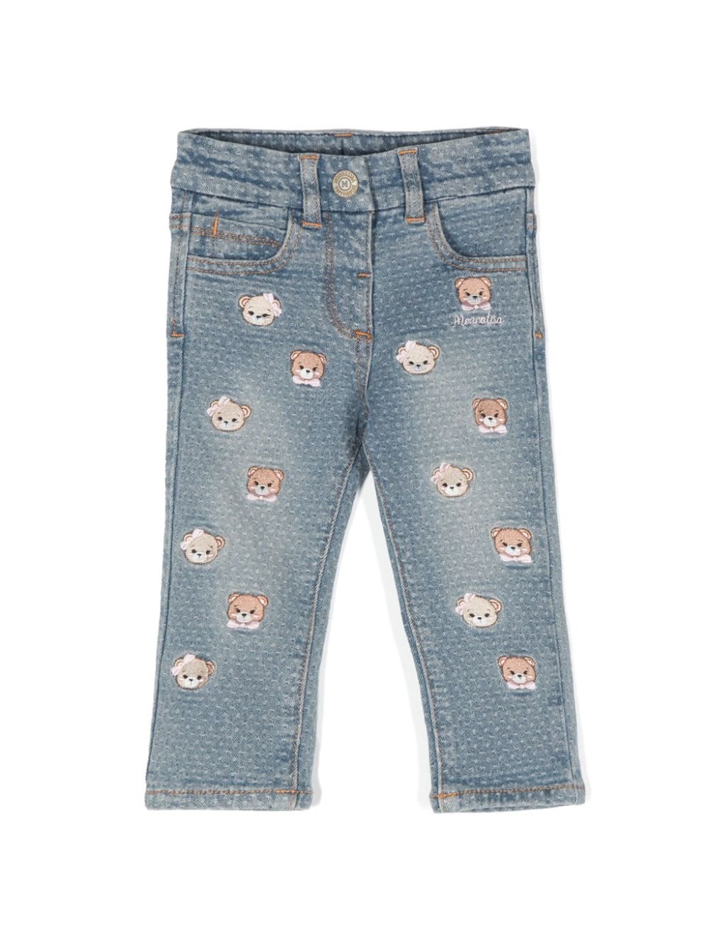 Monnalisa jeans con orsetti - Ninna Nanna