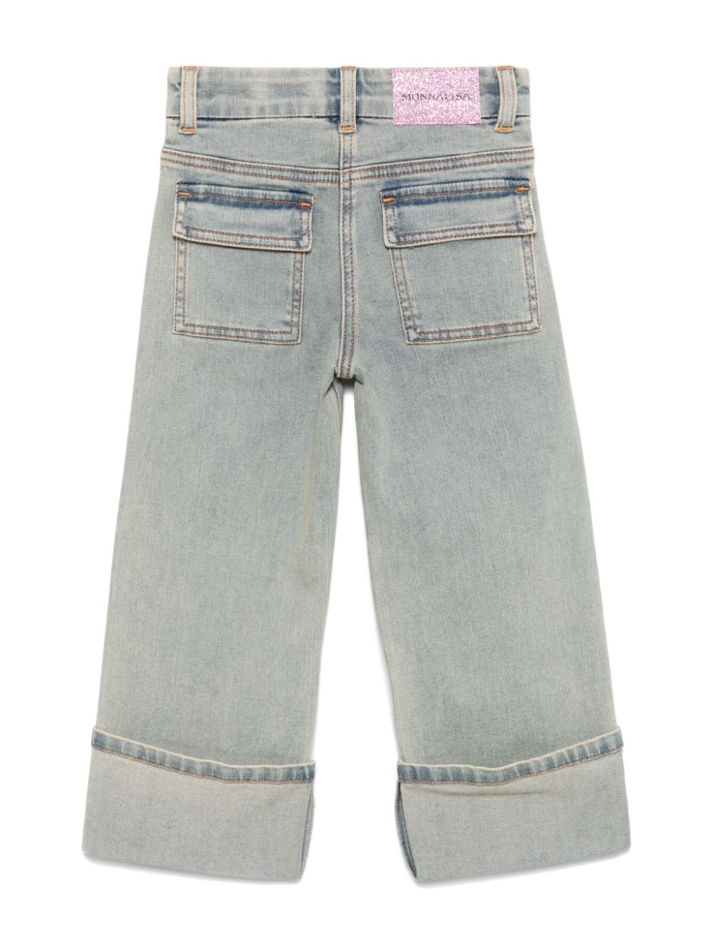 Monnalisa jeans con ricamo - Ninna Nanna