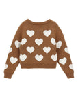 Monnalisa maglione a cuori - Ninna Nanna