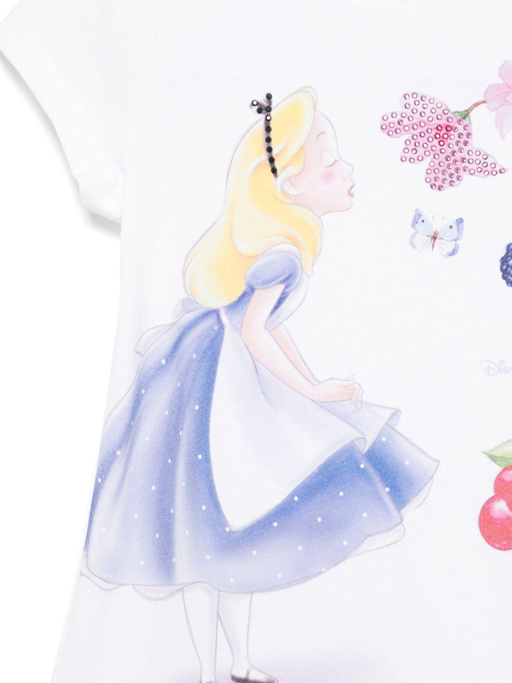 Monnalisa maxi t-shirt con stampa - Ninna Nanna