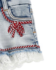 Monnalisa shorts in jeans - Ninna Nanna