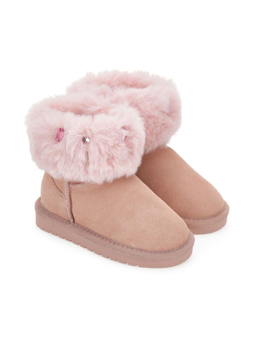 Monnalisa stivali scamosciati - Ninna Nanna