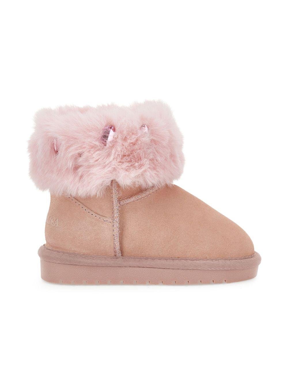 Monnalisa stivali scamosciati - Ninna Nanna